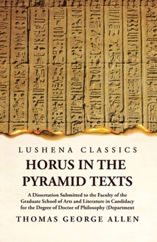 Paperback Horus in the Pyramid Book