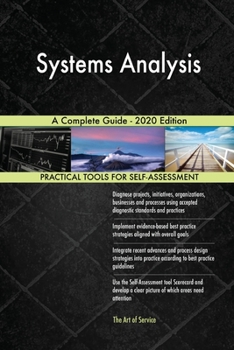 Paperback Systems Analysis A Complete Guide - 2020 Edition Book