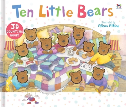 Board book Ten Little Bears Book