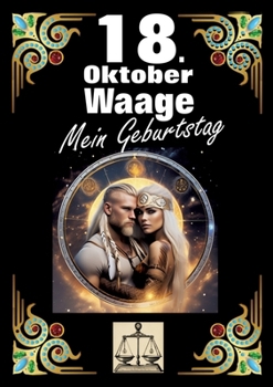 Paperback 18. Oktober, mein Geburtstag: Geboren im Zeichen der Waage. Meine Eigenschaften und Charakterzüge, meine Stärken und Schwächen, meine Geburtstagsbegle [German] Book