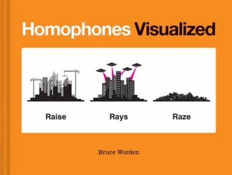 Hardcover Homophones Visualized: (Book Lover Gift, Nerdy Word and Wordplay Book) Book