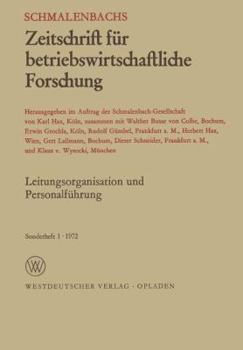 Paperback Leitungsorganisation Und Personalführung [German] Book