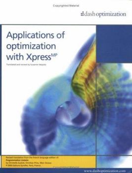 Paperback Applications of Optimization with XpressMP Book