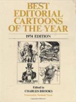 Hardcover Best Editorial Cartoons of the Year: 1974 Edition Book