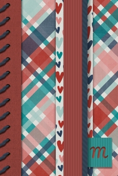 Paperback M: Monogrammed Weekly Meeting Planner - Journal to Track Daily Tasks - To-Do-List Notebook - Quote of the Day Book