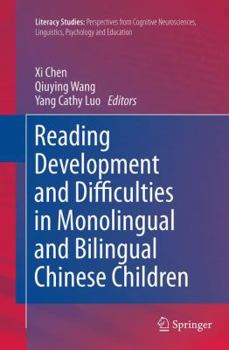 Paperback Reading Development and Difficulties in Monolingual and Bilingual Chinese Children Book