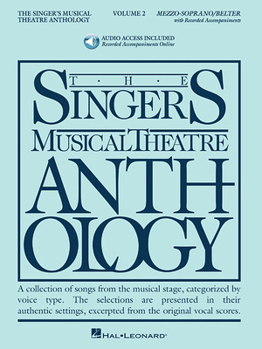 Paperback Singer's Musical Theatre Anthology - Volume 2 Mezzo-Soprano Book/Online Audio [With 2 CDs] Book