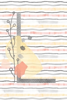 Paperback Food and Exercise Journal with Monogram Letter L: Daily Fitness Tracker for Women Book