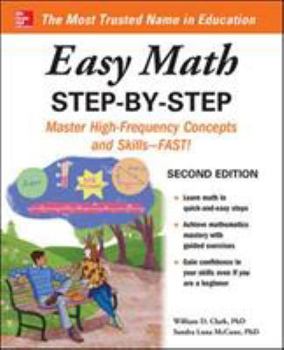 Paperback Easy Math Step-By-Step, Second Edition Book