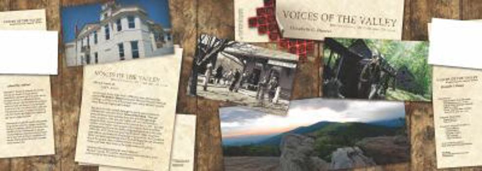 Hardcover Voices of the Valley - Mitchell County, N.C. Celebrates 150 Years Book