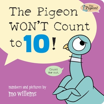 Board book The Pigeon Won't Count to 10! Book