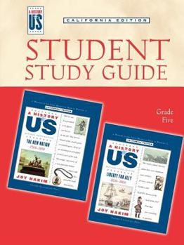 Paperback Student Study Guide to New Nation Grade 5 3e Hofus (California Edition) Book