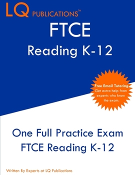 Paperback FTCE Reading K-12: One Full Practice FTCE Reading K-12 Exam Book