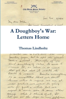 Paperback A Doughboy's War: Letters Home Book