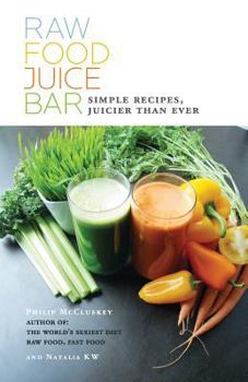 Paperback Raw Food Juice Bar Book