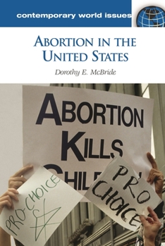 Hardcover Abortion in the United States: A Reference Handbook Book