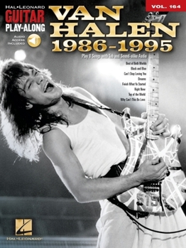 Paperback Van Halen 1986-1995: Guitar Play-Along Volume 164 (Book/Online Audio) [With CD (Audio)] Book