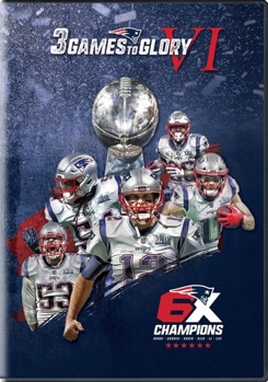 DVD 3 Games to Glory VI: New England Patriots Book