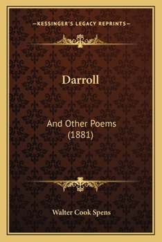 Paperback Darroll: And Other Poems (1881) Book