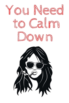 Paperback You Need to Calm Down Notebook: Taylor Swift Composition Journal, College Ruled Blank Lined Designer Notebook Journal Book