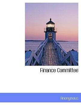 Paperback Finance Committee Book