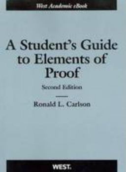 Paperback Carlson's a Student's Guide to Elements of Proof, 2D Book