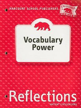 Paperback Harcourt School Publishers Reflections: Voc Power ANC CIV Reflections 07 Book