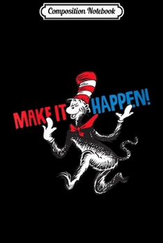 Paperback Composition Notebook: Make It Happen Journal/Notebook Blank Lined Ruled 6x9 100 Pages Book