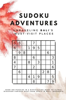 Paperback Sudoku Adventures: Unraveling Bali's Must-Visit Places Book