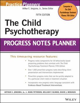 Paperback The Child Psychotherapy Progress Notes Planner Book