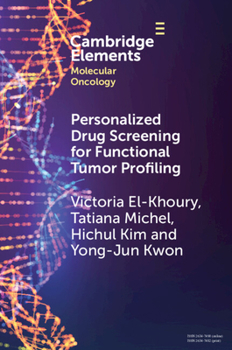 Paperback Personalized drug screening for functional tumor profiling Book