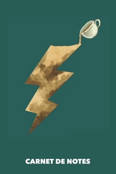 Paperback Carnet de Notes: La puissance du caf? A5 pointill? / grille de points - 120 pages pour amateurs de caf? (vert oc?anique) [French] Book