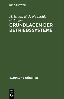 Sg2051 Krayl/Neuhold/Unger: Grundl Betriebssyst