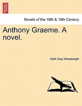 Paperback Anthony Graeme. a Novel. Book
