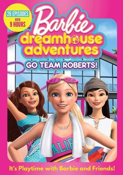 DVD Barbie Dreamhouse Adventures: Go Team Roberts Book