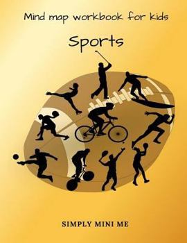 Paperback Mind map workbook for kids - Sports Book