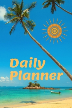 Tropical Breeze 2020 Planner (6"x9" 100 pages): Sun lover's vision board, daily calendar, notes, organizer, goals, sunshine all year round!