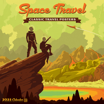 Calendar Space Travel 2025 12 X 12 Wall Calendar Book