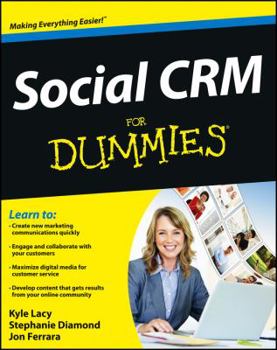 Paperback Social Crm for Dummies Book