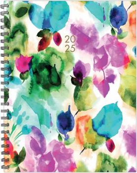 Watercolor Garden 2025 8.5 X 11 Softcover Weekly Planner