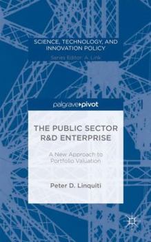 Hardcover The Public Sector R&d Enterprise: A New Approach to Portfolio Valuation Book