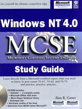 Hardcover Windows NT? 4.0 MCSE Study Guide [With Sample Tests & Microsoft's Certification Road Map] Book