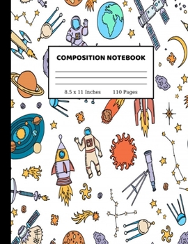 Paperback Composition Notebook: Wide Ruled Paper Notebook Journal - Cute Wide Blank Lined Workbook for Teens Kids Students Girls for Home School Colle Book