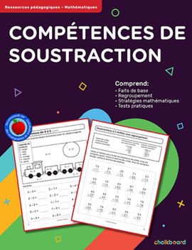 Paperback Compétences De Soustraction Book