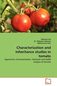 Paperback Characterization and Inheritance studies in tomato Book