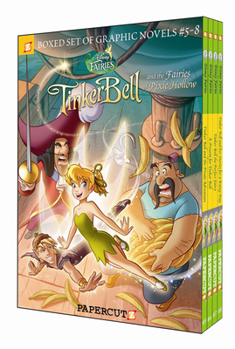 Paperback Disney Fairies Graphic Novels Boxed Set: Vol. #5-8 Book