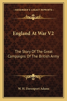 Paperback England At War V2: The Story Of The Great Campaigns Of The British Army Book