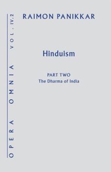 Hardcover Hinduism: Part 2: The Dharma of India Book