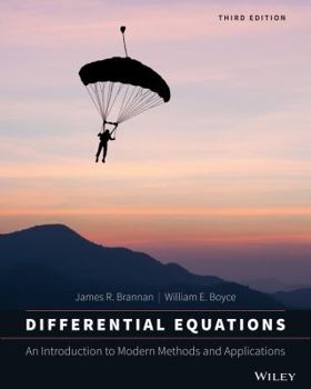 Hardcover Differential Equations: An Introduction to Modern Methods and Applications Book