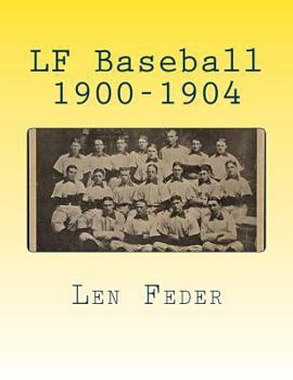 Paperback LF Baseball 1900-1904 Book